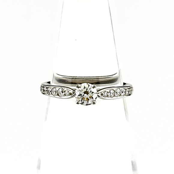 Tiffany & Co. Jewelry - TIFFANY Silver Diamond Ring